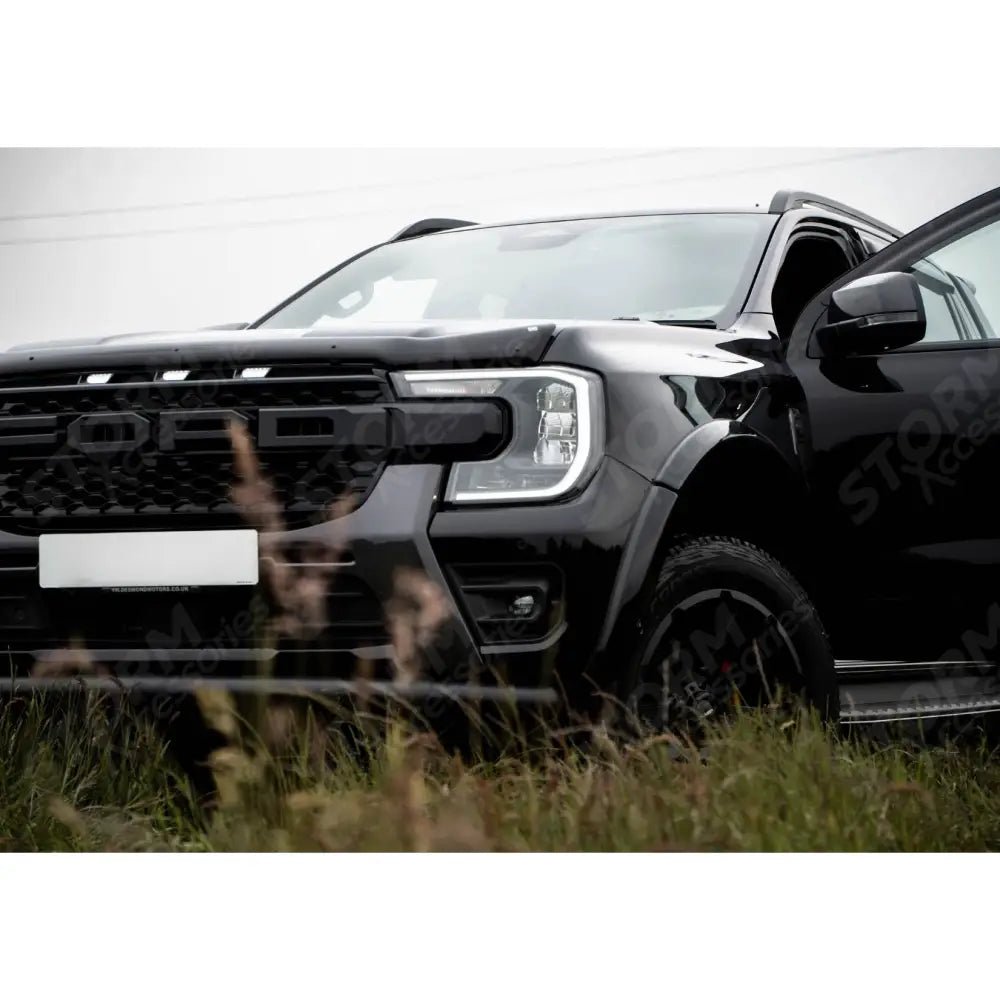 Egr Bonnet Guard Dark Smoke For Ford Ranger 2023 On