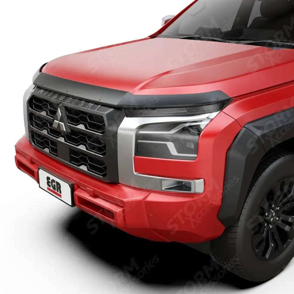 EGR Bonnet Guard in Dark Smoke For Mitsubishi L200 2024+ - Bonnet Guards
