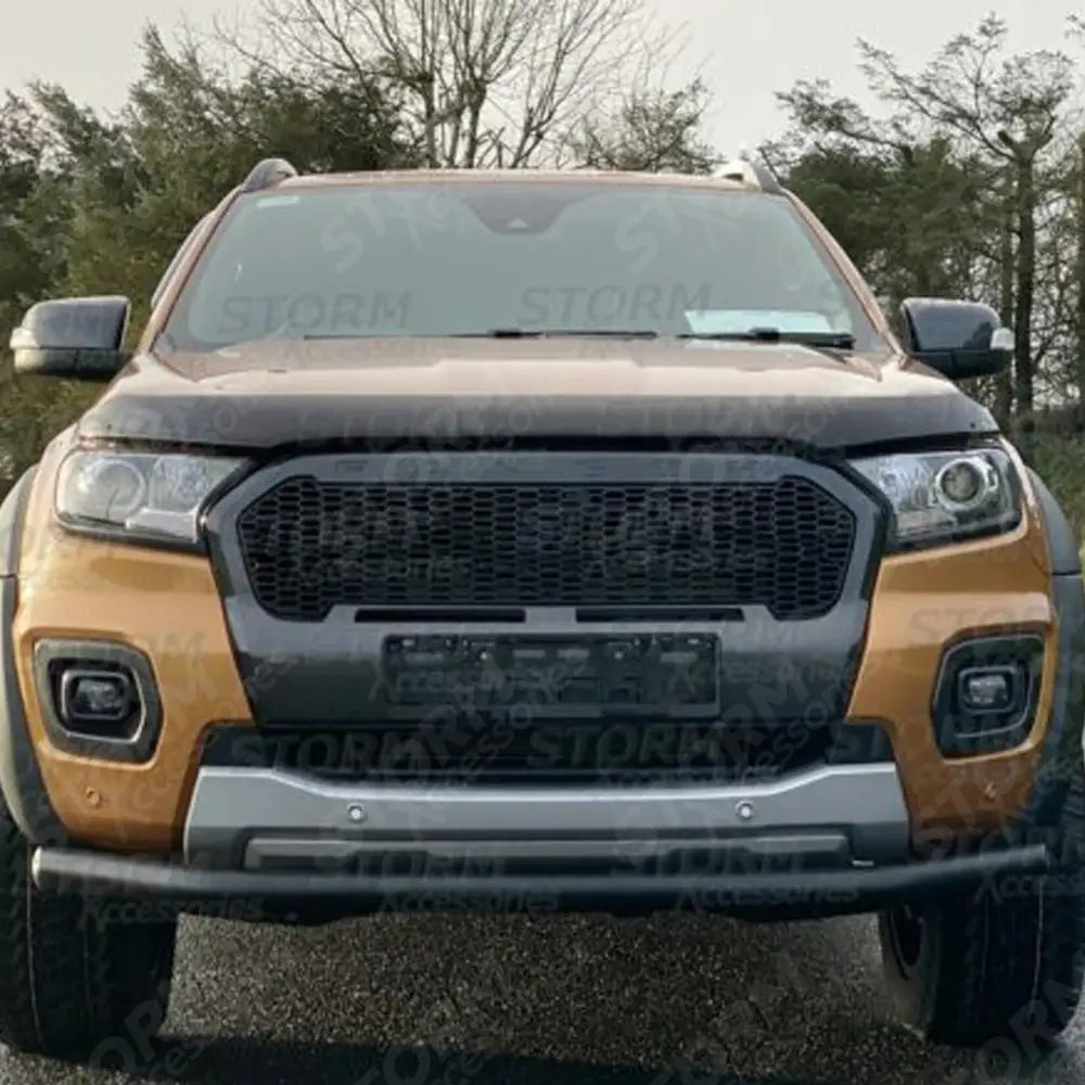 Egr Bonnet Guard Protector Dark Smoke For Ford Ranger T6 2016-2022