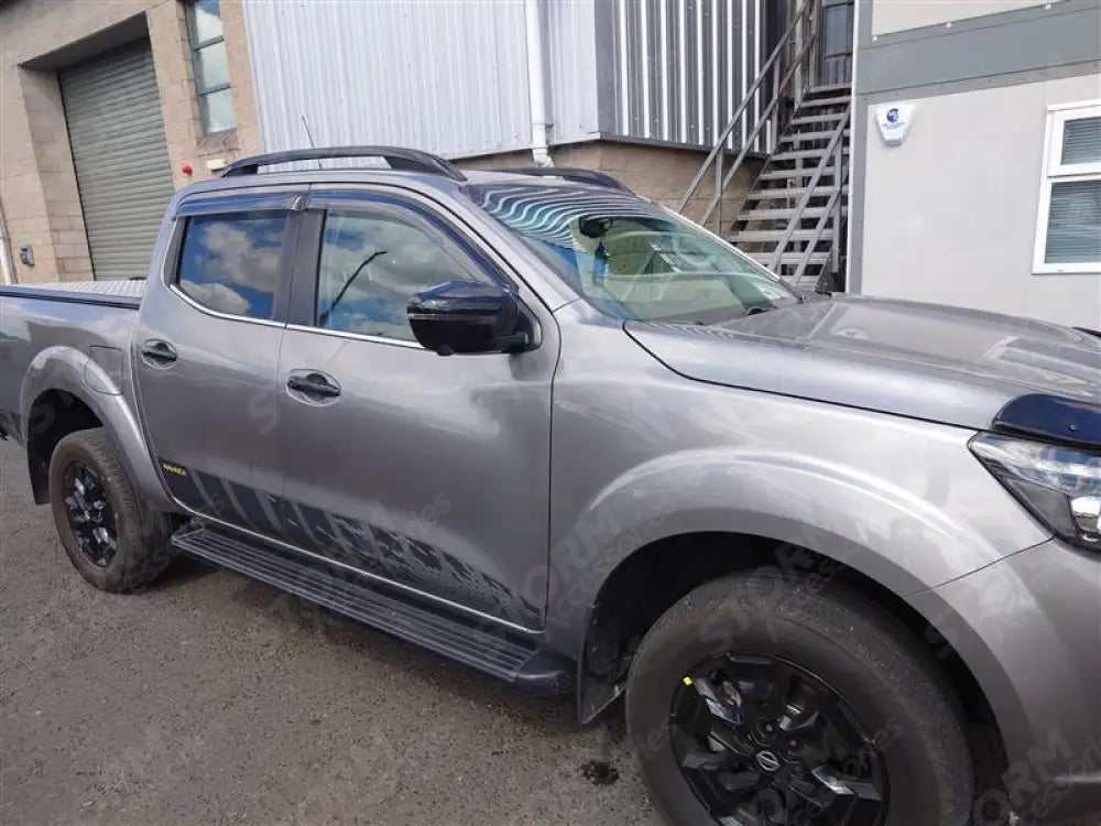 Egr Genuine Quad Wind Deflectors External Fit For Nissan Navara Np300 - 2016 On Double Cab