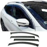 Egr Genuine Wind Deflectors External For Nissan Qashqai 2014+