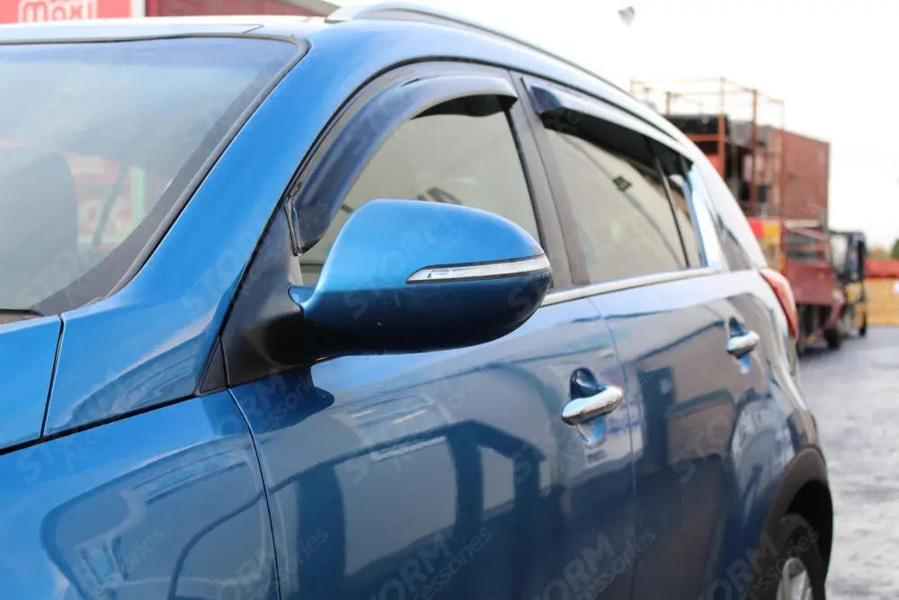 Egr Quad Wind Deflectors External Fit For Kia Sportage 2010-2015
