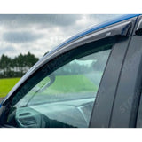 Egr Quad Wind Deflectors External For Mitsubishi L200 Series 5 - 6 - Fiat Fullback - 2015 On Double Cab