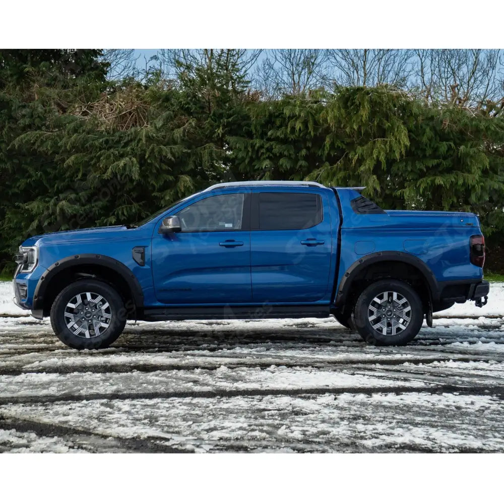 EGR Wheel Arch Kit Bolt Look Matt Black Finish 6 Pcs For Ford Ranger 2023 On Double Cab