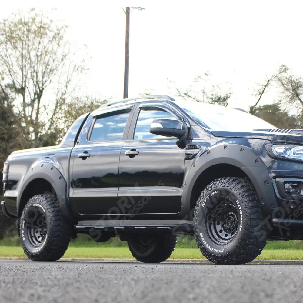 Egr Wheel Arches Arch Set Bolt On Look For Ford Ranger T6 Wildtrak 2019-2022