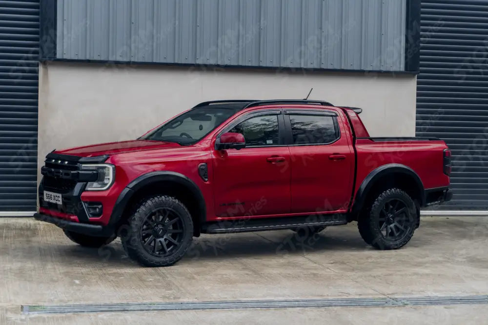 Egr Wind Deflectors External Fit Dark Smoke For Ford Ranger Double Cab & Vw Amarok 2023 On