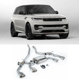 Exhaust System For Range Rover Sport L461 2023+ - P460/510/550e 3.0 i6 Plug In Hybrid Milltek Sport Cat Back Polished Ovals