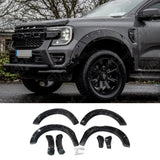 Extreme Wheel Arches In Gloss Black For Ford Ranger 2023 On
