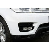 Fog Light Lamp Covers Set Gloss Black For Range Rover Sport 2014 - 2017 - L494