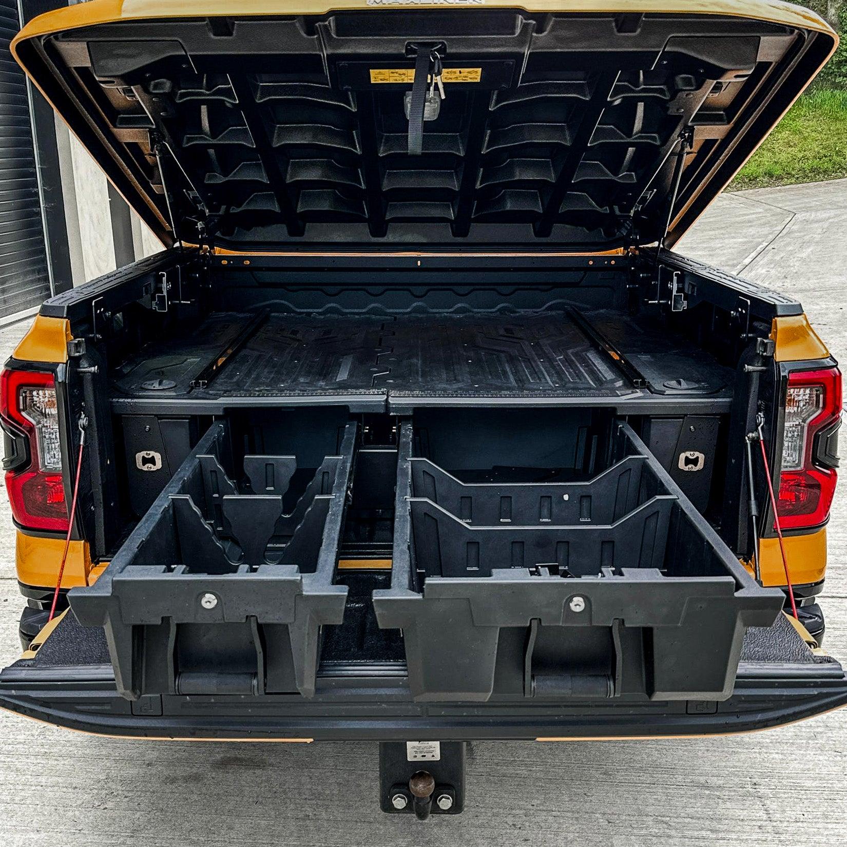 Ford Ranger 2012-2022 Dc - Ridge Bed Integrated Drawer System