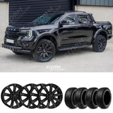 Ford Ranger 2012+ & 2023+ 20" Wheel & Tyre Package Tomhawk UTE With Radar Tyres