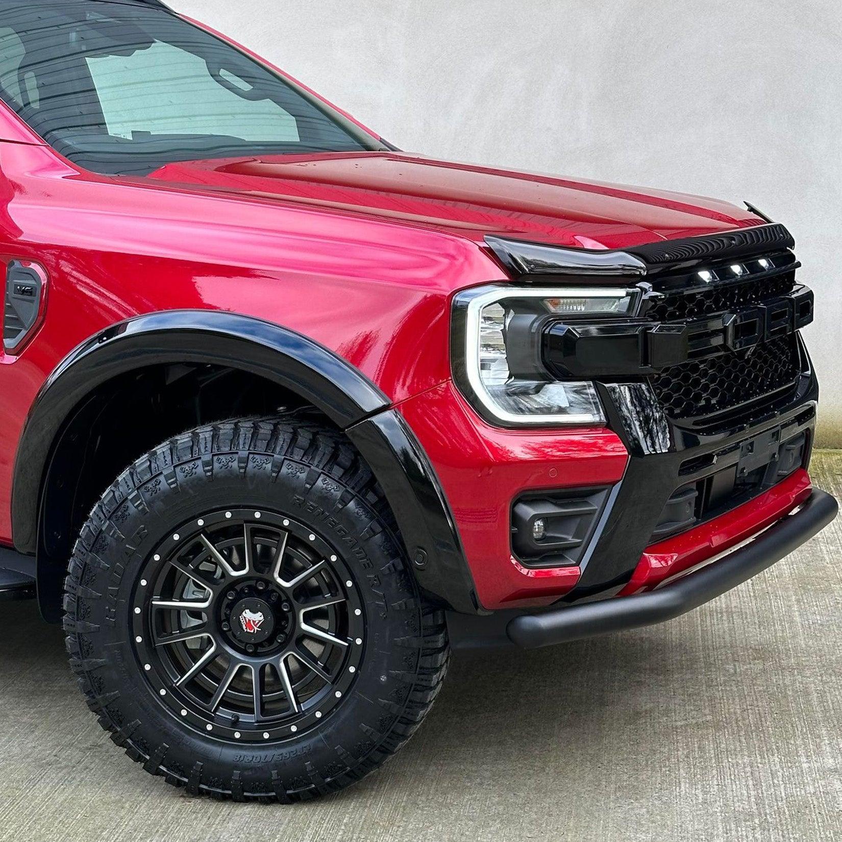 Ford Ranger 2012+ & 2023+ 18" Wheel & Tyre Package Mamba M22 With Radar MT Tyres - Storm Xccessories