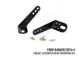 Ford Ranger 2016-2022 - Lazer Light Lower Grill Mount - Linear-18 Elite