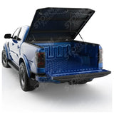 Ford Ranger 2023 On Double Cab Egr Aluminium Tonneau Cover - Black Finish