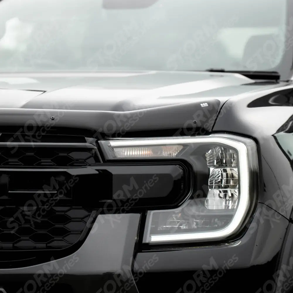 Ford Ranger 2023 On - Egr Bonnet Guard - Dark Smoke
