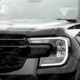 Ford Ranger 2023 On - Egr Bonnet Guard - Dark Smoke