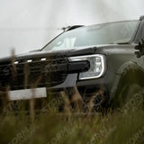 Ford Ranger 2023 On - Egr Bonnet Guard - Dark Smoke