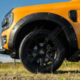 Ford Ranger 2023 On Extreme Wheel Arches In Matt Black