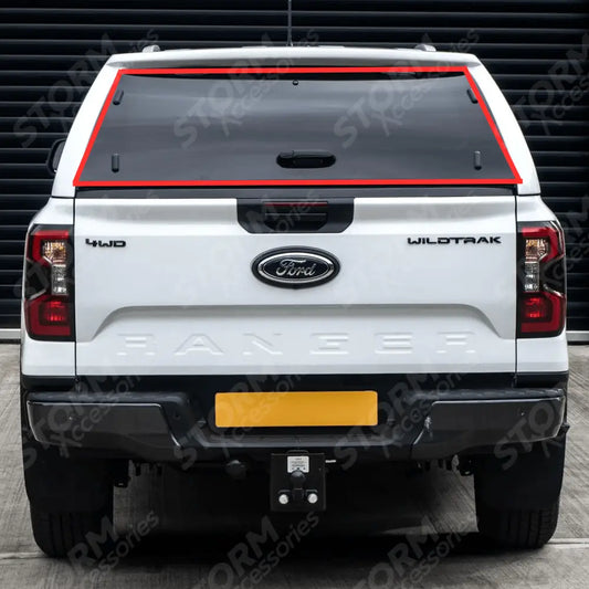 Ford Ranger 2023 On T9 Ridgeback Replacement Rear Glass S-series L-series Hardtop
