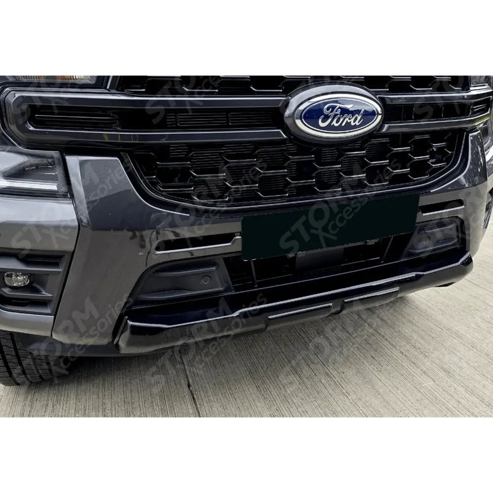 Ford Ranger 2023+ Replacement Front Lower Bumper Cover in Gloss black