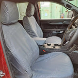 Ford Ranger 2023+ Wildtrak Double Cab Front Seat Covers - Pair - Grey