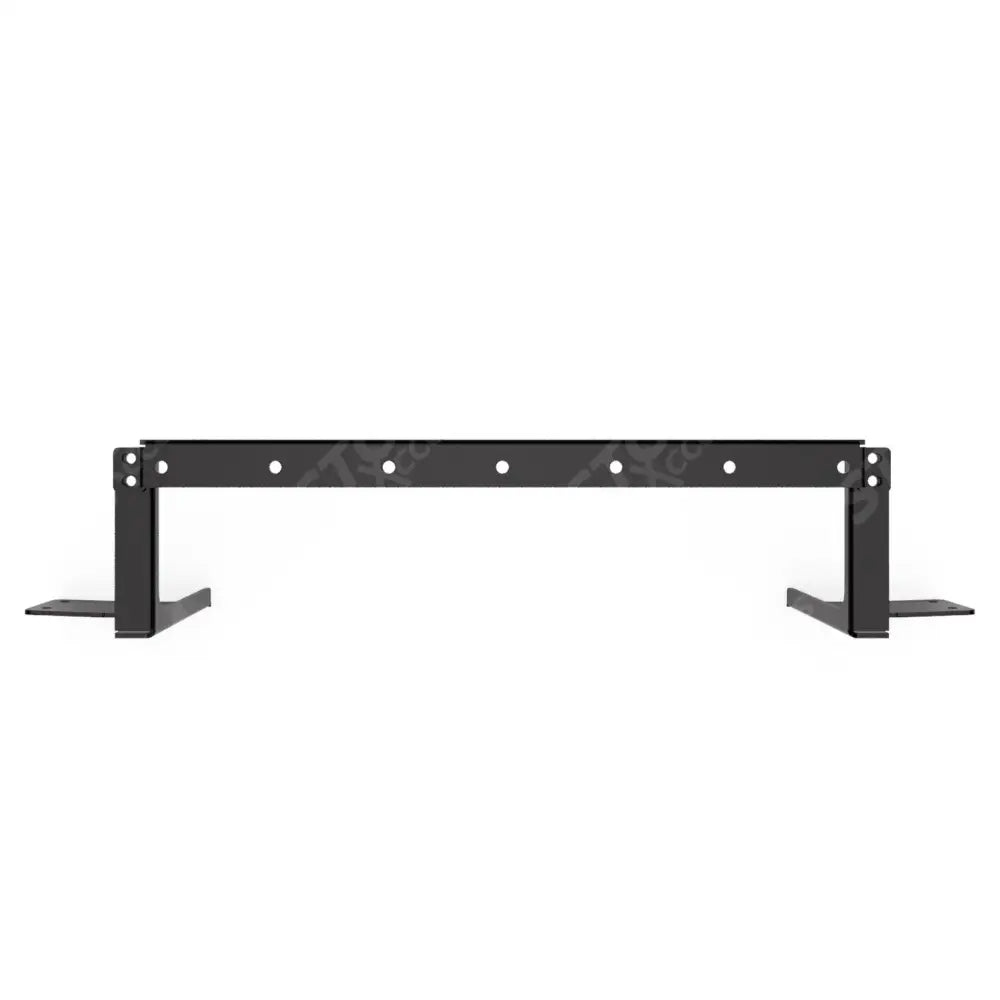 Ford Ranger Next Gen 2023+ Front Spotlight Mount Bracket Bar Black With Osram Spot Lamps