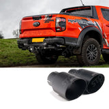 Ford Ranger Raptor 2023 on 3.0 V6 Twin Turbo Milltek Sport Cat Back Exhaust System