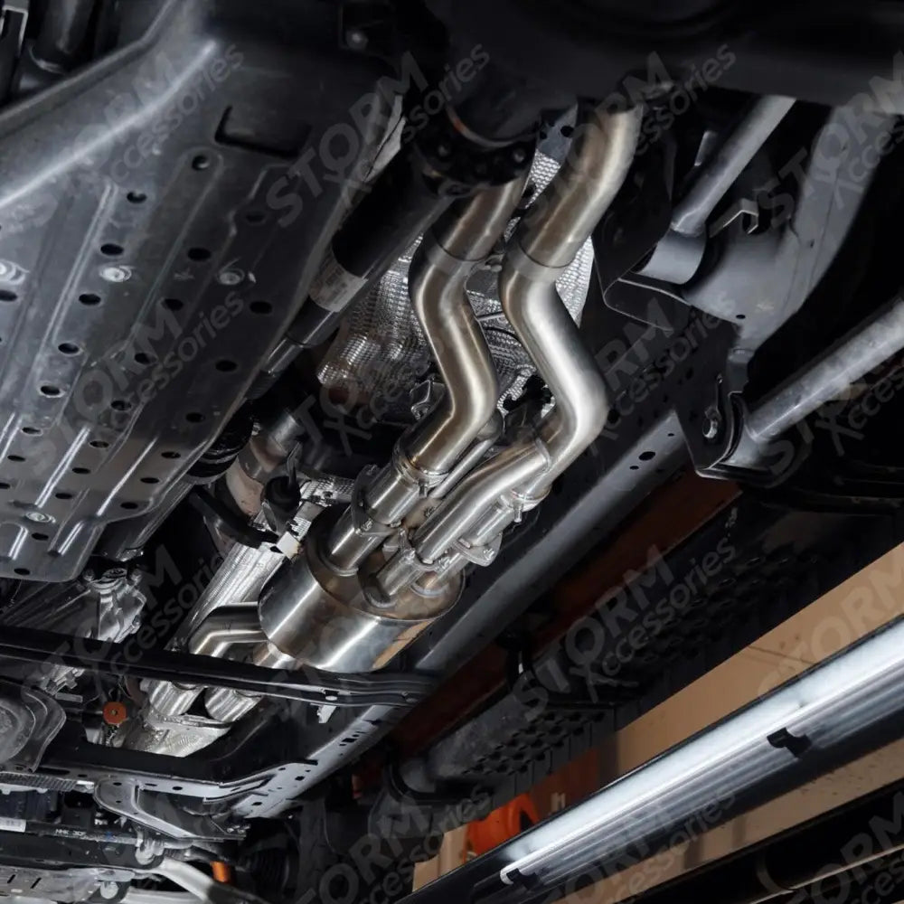 Ford Ranger Raptor 2023 on 3.0 V6 Twin Turbo Milltek Sport Cat Back Exhaust System