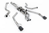 Ford Ranger Raptor 2023 on 3.0 V6 Twin Turbo Milltek Sport Cat Back Exhaust System JET-115 Carbon