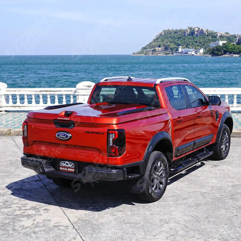 Ford Ranger & Raptor T9 2023 On Double Cab Ridgeback 1 Pc Lid Lucid Red - D4