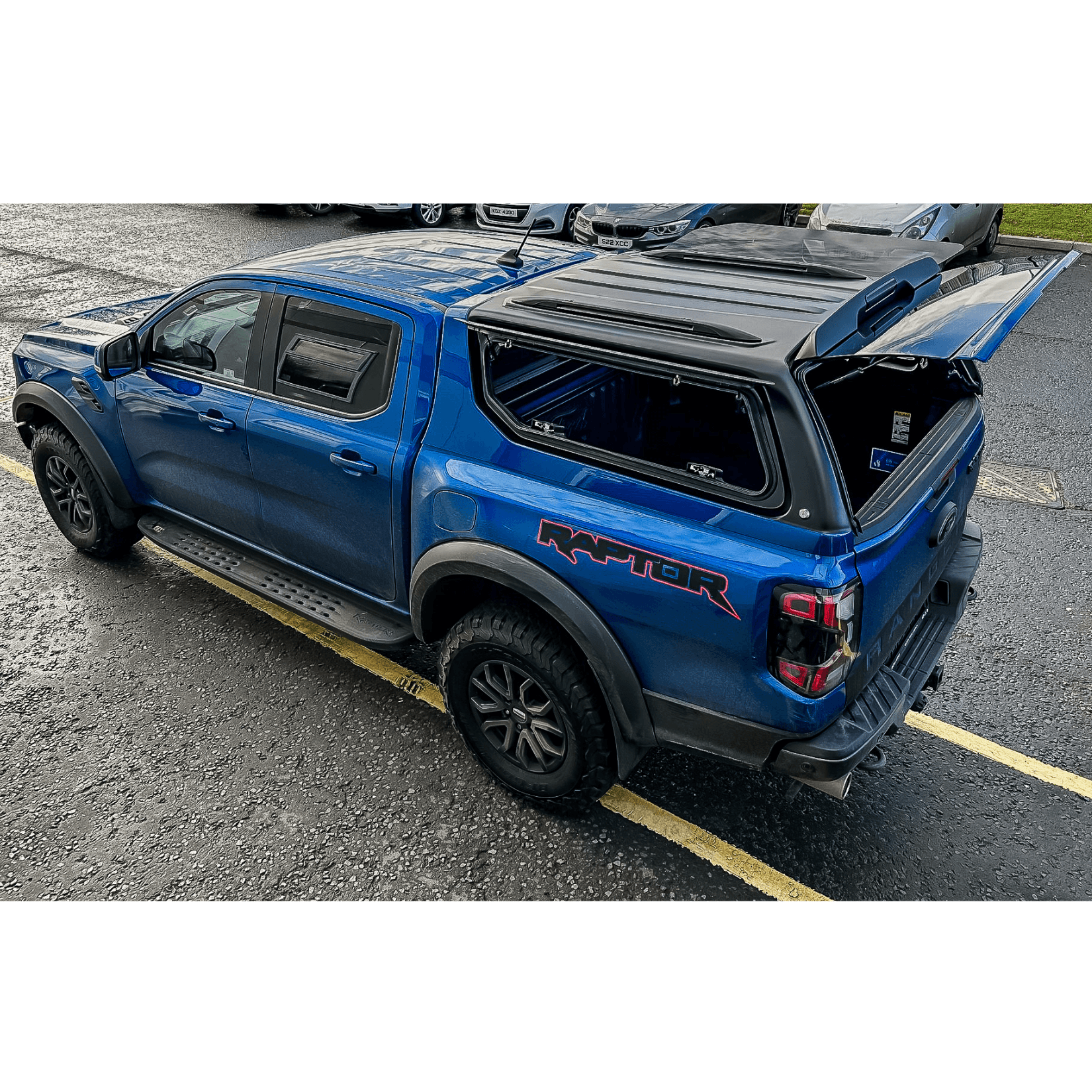 Ford Ranger Raptor T9 2023 On Double Cab Ridgeback V-series Hardtop - Storm Xccessories