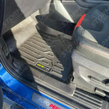 Ford Ranger & Raptor & Vw Amarok 2023 On - 3d Tailored Mud Mats - Black - Mudblock