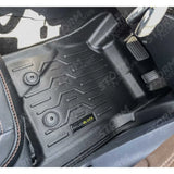 Ford Ranger & Raptor & Vw Amarok 2023 On - 3d Tailored Mud Mats - Black - Mudblock