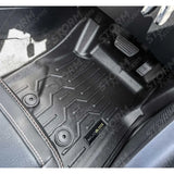 Ford Ranger & Raptor & Vw Amarok 2023 On - 3d Tailored Mud Mats - Black - Mudblock