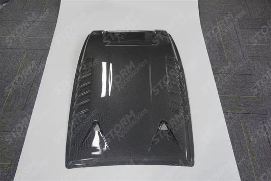Ford Ranger T6 2012 - 2015 Bonnet Scoop – Carbon Fibre Look