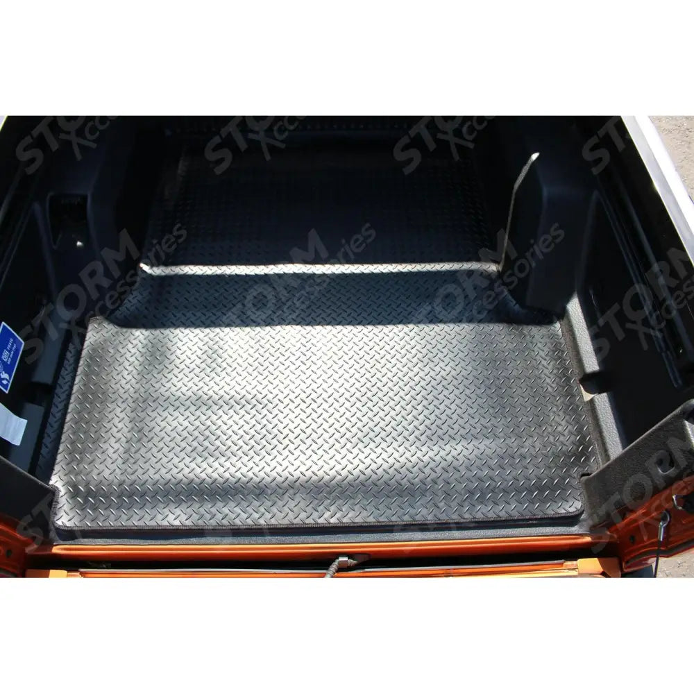 Ford Ranger T6 2012-2019 - Double Cab Load Bed Rubber Mat - Black