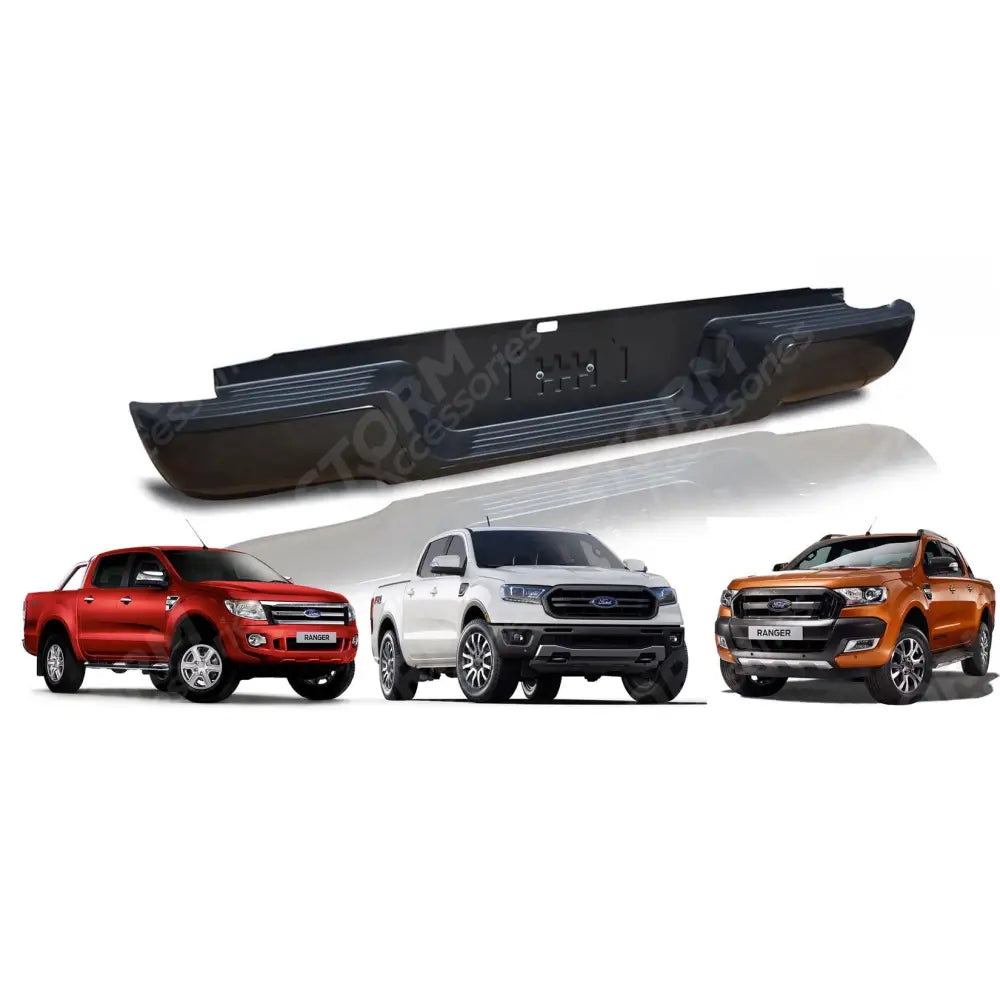 Ford Ranger T6 2012-2022 - Replacement Rear Bumper - Black