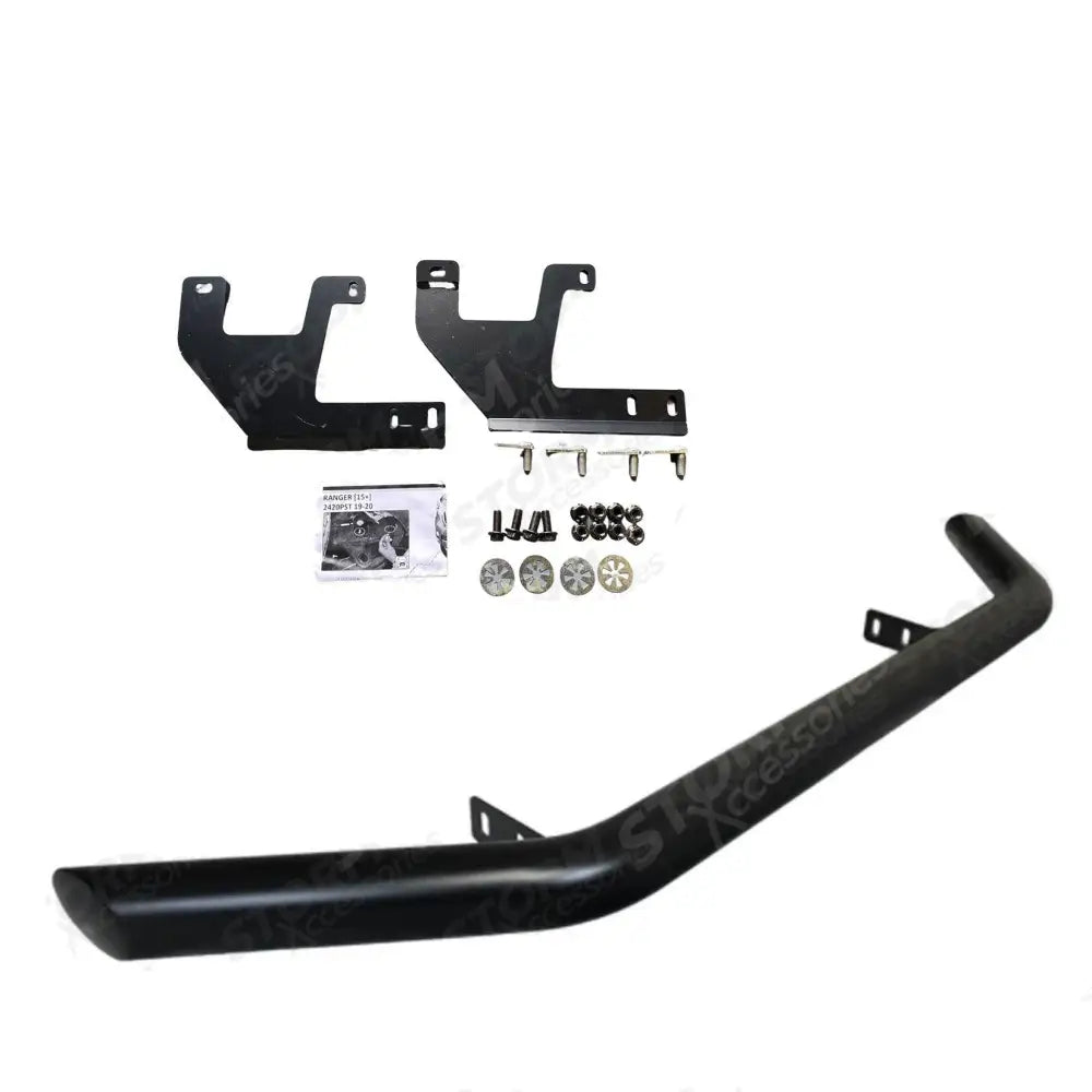 Ford Ranger T6 2012 - 2022 - Single Deck - Front City Spoiler Bar - Black
