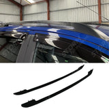 Ford Ranger T6 2012-2022 - Stx Black Roof Bars - Roof Rails - Pair