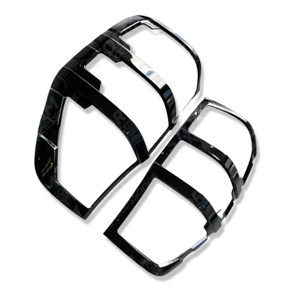 Ford Ranger T6 2012-2022 Stx Tail Light Guards - Gloss Black - Pair