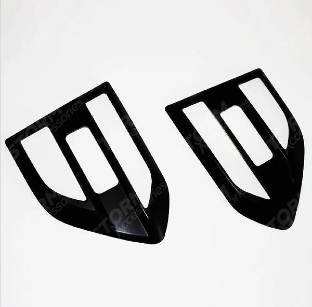 Ford Ranger T6 2016-2018 Side Vent Grille Covers - Black