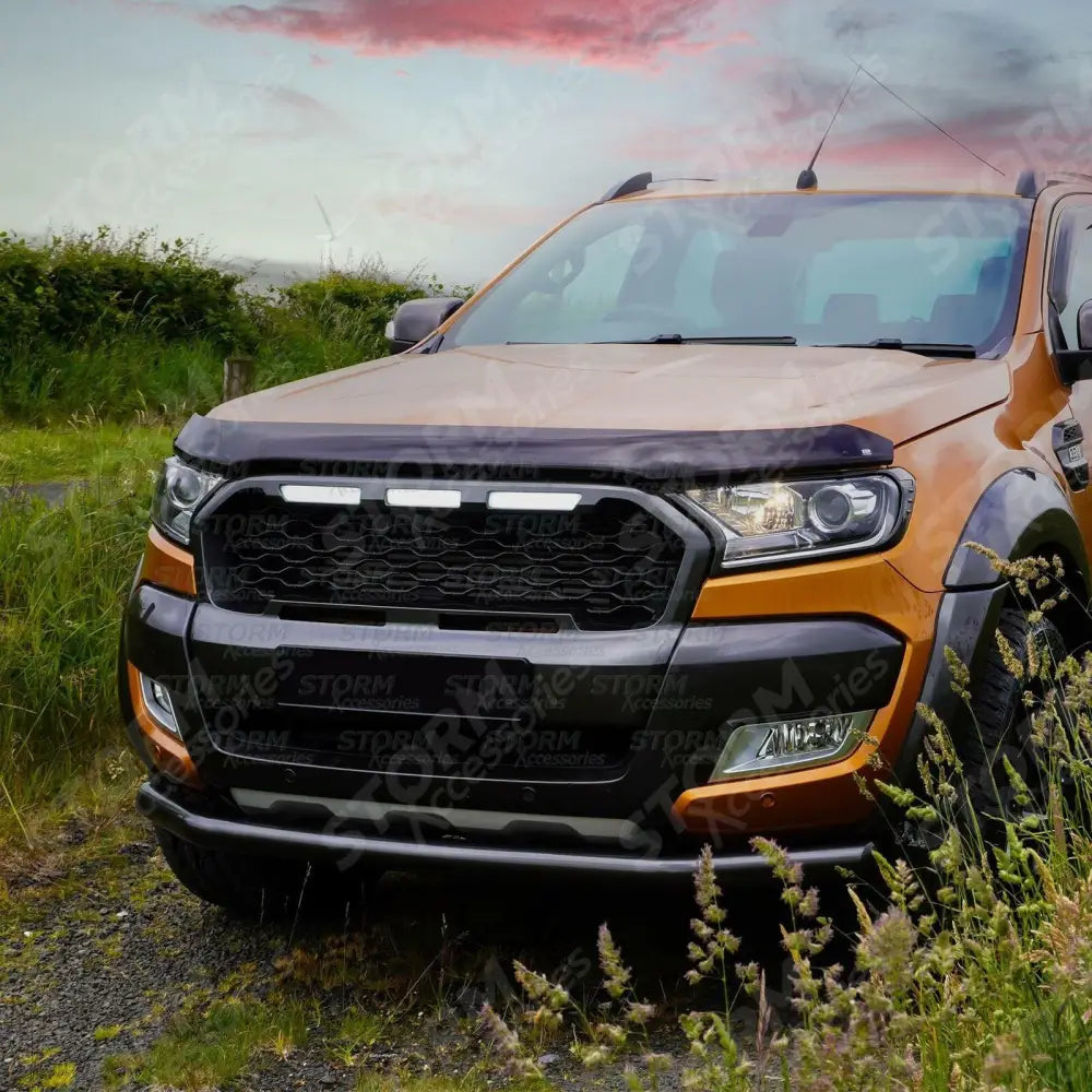 Ford Ranger T6 2016-2019 Replacement Grill In Black - Mesh Style