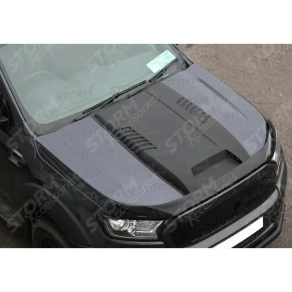 Ford Ranger T6 2016-2022 - Bonnet Scoop - Matte Black