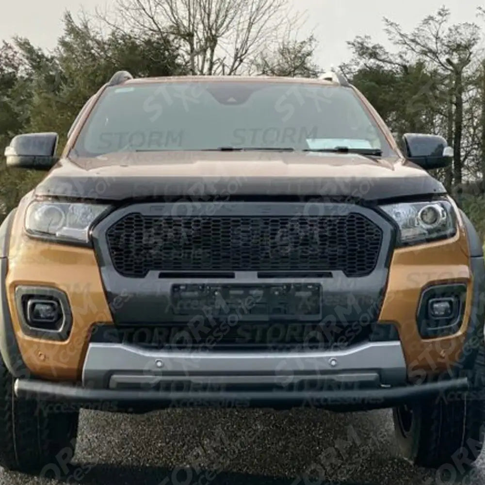 Ford Ranger T6 2016-2022- Egr Bonnet Guard Protector - Dark Smoke