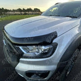 Ford Ranger T6 2016-2022 - Stx Bonnet Guard Protector - Black - B004