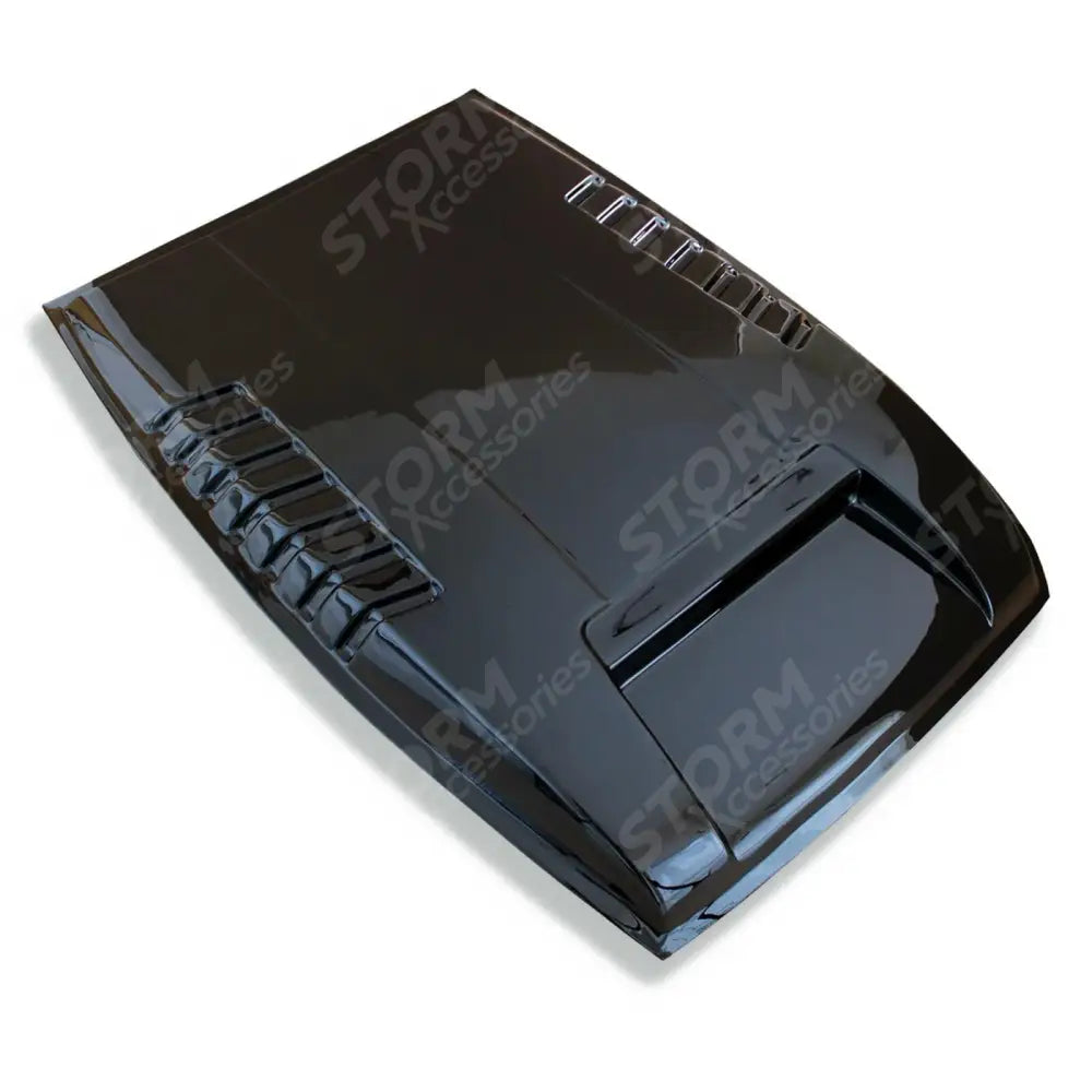 Ford Ranger T6 2016-2022 Stx Bonnet Scoop In Gloss Black