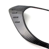 Ford Ranger T6 2016-2022- Stx Head Light Guards Pair - Carbon Fibre Look