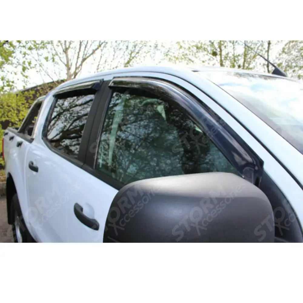 Ford Ranger T6 Double Cab 2012-2022 - Egr Quad Deflectors - External Fit