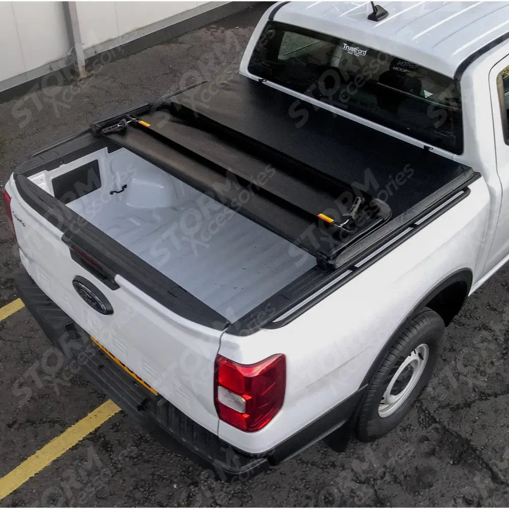 Ford Ranger T9 2022 On - Double Cab Non Wildtrak - Stx Tri Fold Tonneau Soft Cover