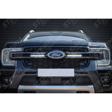 Ford Ranger T9 2023+ Stealth LED Twin 10" With Amber Strobe Grill Integration Kit